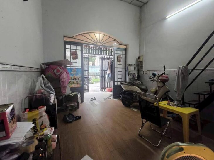 NHÀ TRỆT LỬNG MẶT TIỀN THỚI TAM THÔN 46M2. ĐƯỜNG XE TẢI THÔNG GIÁ RẺ CHỈ 3,55 TỶ TL.