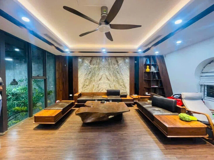 BÁN BIỆT THỰ LOUIS CITY ĐẠI MỖ – 218M² x 5T THANG MÁY – MT 10M – FULL NỘI THẤT – KINH DOANH – GIÁ