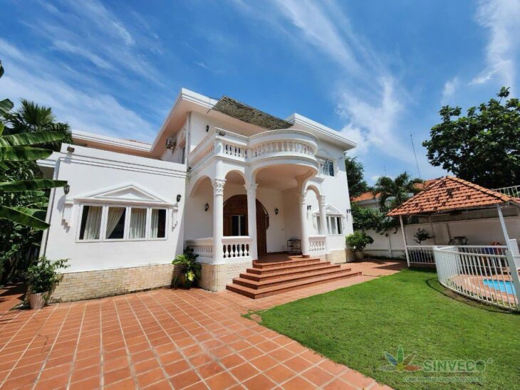 BIỆT THỰ HỒ BƠI SÂN VƯỜN – KHU COMPOUND SIÊU VIP – THẢO ĐIỀN, QUẬN 2