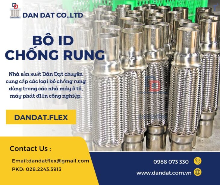 Bô giảm chấn inox/ Bô zin chống rung/ Ống bô xả máy phát điện/ Ổng giảm chấn cho tàu biển/Ống xả mềm
