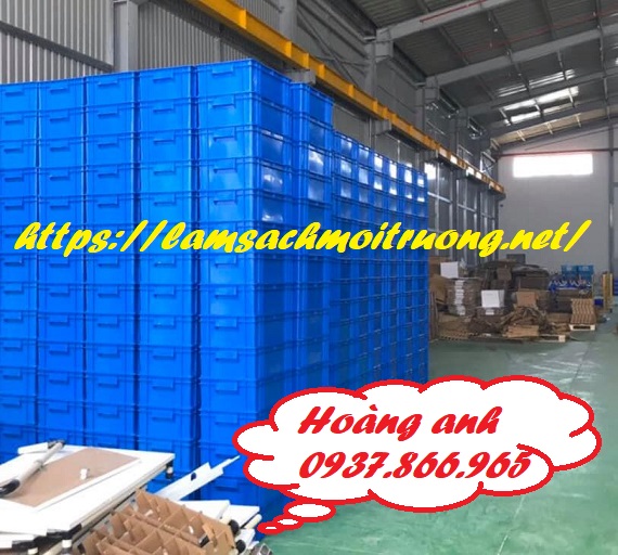 Mua thùng nhựa bít ở đâu, thùng nhựa có nắp đựng hàng cơ khí, khay nhựa