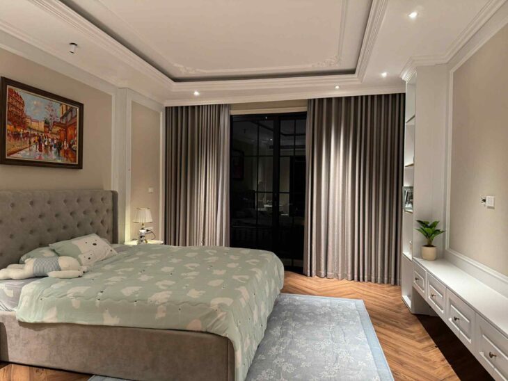 bán nhà 8 tầng thang máy, full nội thất, gần Aeon Long Biên, ôtô tránh, kinh doanh, cách cầu Trần