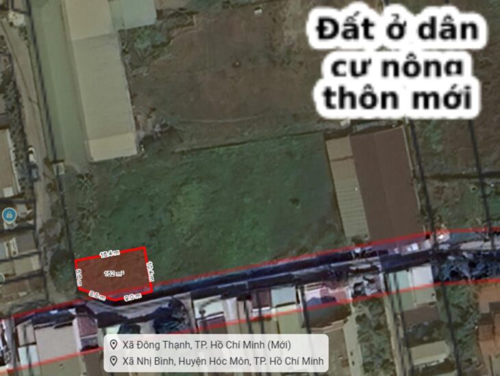 Đất HXT 155m2, Lô góc – Bùi Công Trừng HM