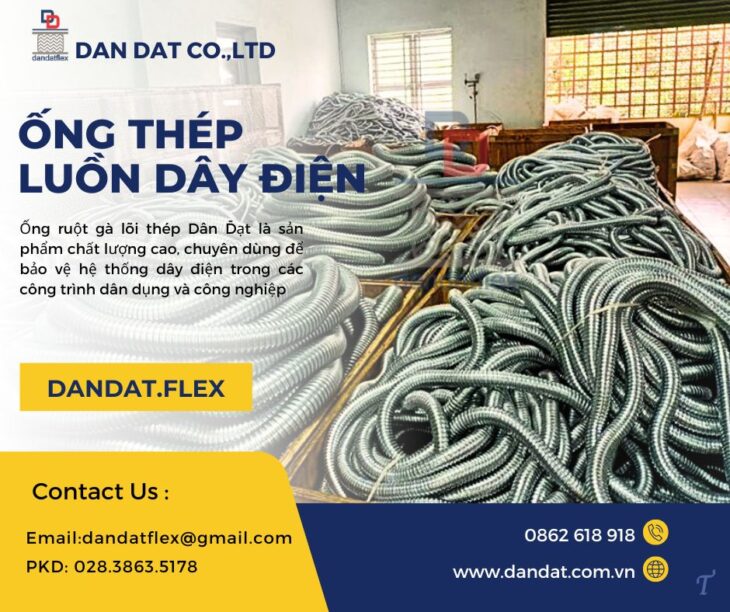 Ống ruột gà lõi thép/ Ống ruột gà bọc nhựa bọc lưới/ Ống luồn dây điện bọc nhựa/ Ống ruột gà có lưới