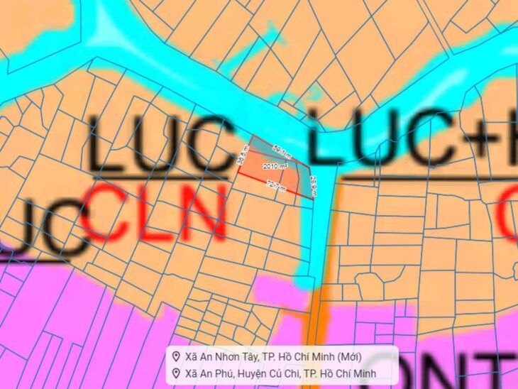 Đất Nở hậu Đường 8m thông 1851m2 – Cây Gỗ CC