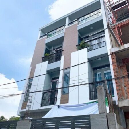 Nhà mới 3 tầng Vuông 105m2 – Thạnh Lộc 37 Q12