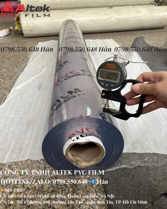 Màng pvc dẻo trong suốt giá sỉ toàn quốc