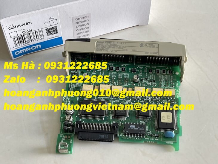 Mô đun mở rộng hỗ trợ ngõ vào xung CQM1H-PLB21 Omron