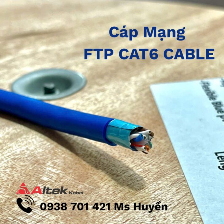 Cáp mạng FTP Cat6 Cable