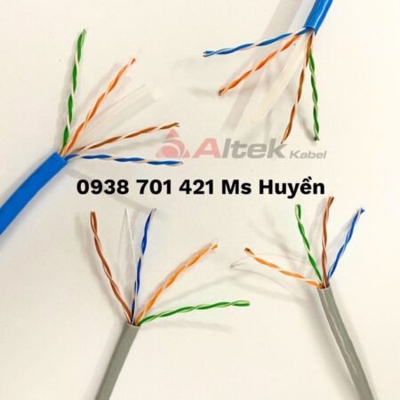 Cáp mạng FTP Cat6 Cable 4Pair 23AWG AL Foil