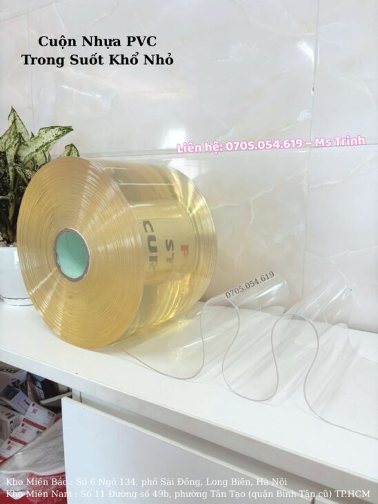 Mua màng nhựa pvc dẻo giá tốt tại Bắc Ninh, màng trong suốt tiêu chuẩn