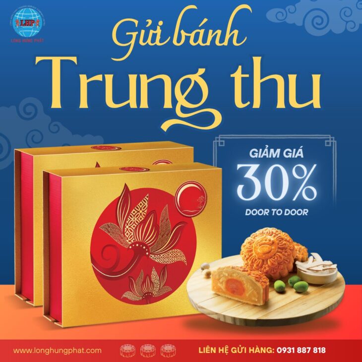 Dịch vụ gửi bánh trung thu đi Mỹ tại Cần Thơ