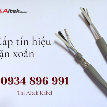 Cáp tín hiệu AWG vặn xoắn 2 lớp Altek Kabel