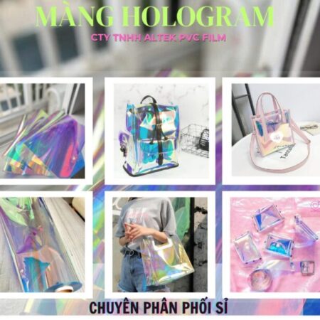 Gía màng nhựa HOLOHRAM 7 MÀU ÁNH KIM – tận xưởng