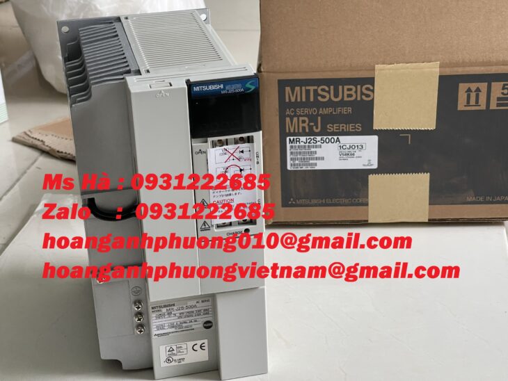 Bộ driver công suất lớn, độ chính xác cao MR-J2S-500A mitsubishi