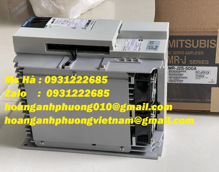 Bộ driver công suất lớn, độ chính xác cao MR-J2S-500A mitsubishi