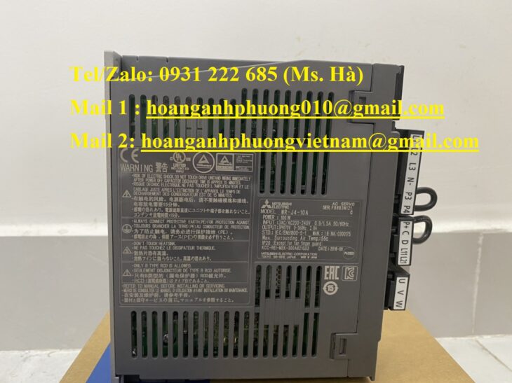 Cần bán – Bộ điều khiển J4 chính hãng Mitsubishi MR-J4-10A