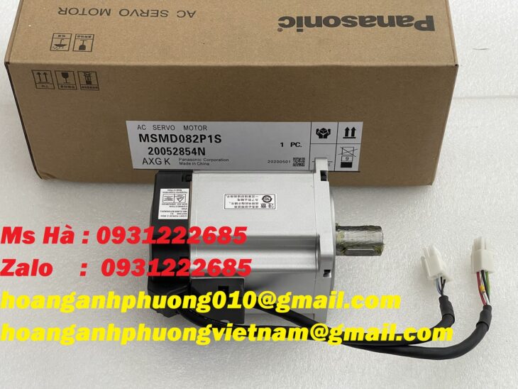 Giải pháp điều khiển chính xác – motor panasonic MSMD082P1S