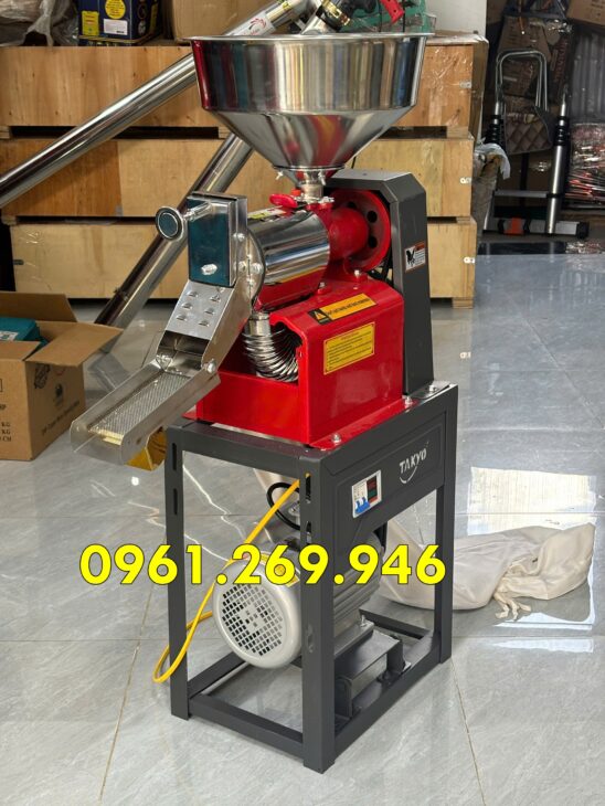 Máy xay xát gạo gia đình Takyo TK190 phễu inox