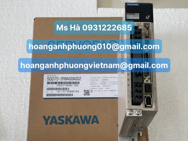 Yaskawa 0.4kW SGD7S-2R8A00A002 bộ servopack – nhập giao nhanh