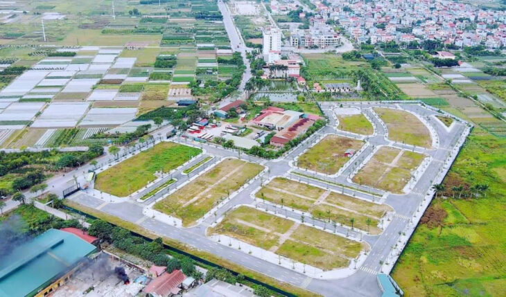 Bán 180m2 đất biệt thự tái định cư Đông Nam Cổ Dương – lô 3 mặt tiền – mặt đường đôi 23m