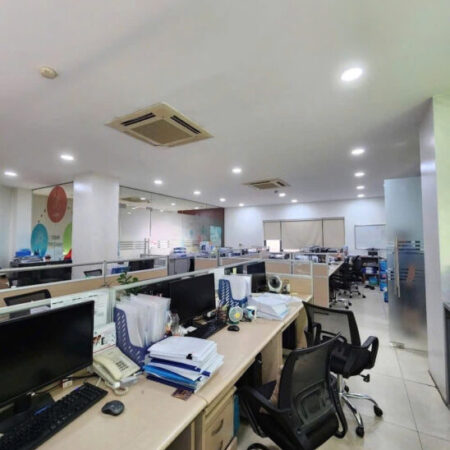 BÁN TOÀ NHÀ MẶT PHỐ THỌ THÁP, CẦU GIẤY – 208M² x 7T THANG MÁY CÓ HẦM – MT 15M – GIÁ 158 TỶ