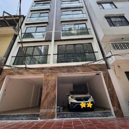 bán nhà Nguyễn Sơn- bệnh viện Tâm Anh, 6 tầng thang máy, gara, nở hậu, full nội thất