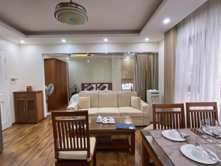 BÁN TÒA APARTMENT PHỐ TRẦN THÁI TÔNG – 120M² x 9T THANG MÁY – DÒNG TIỀN 200TR/TH