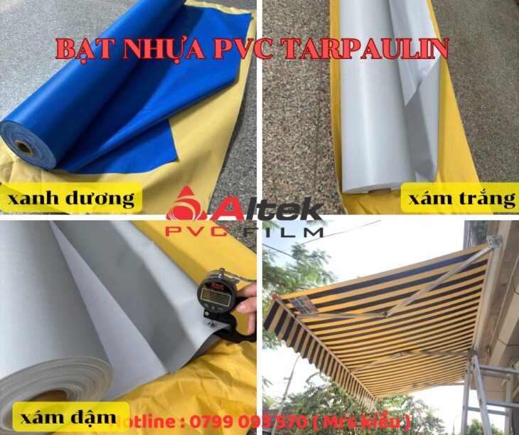 Phân phối bạt nhựa pvc Tarpaulin- chống nắng mưa – Giá rẻ tốt