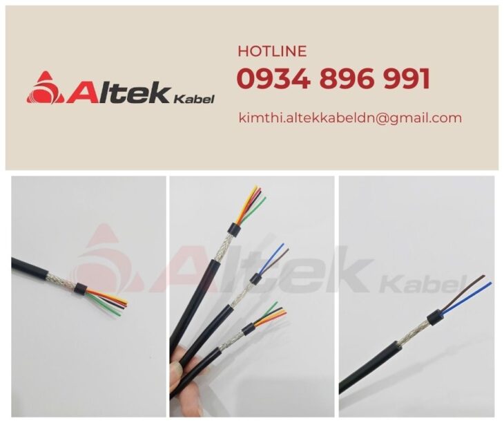 Cáp Tín Hiệu Chống Nhiễu 2×0.22mm, 4×0.22mm, 6×0.22mm, 8×0.22mm