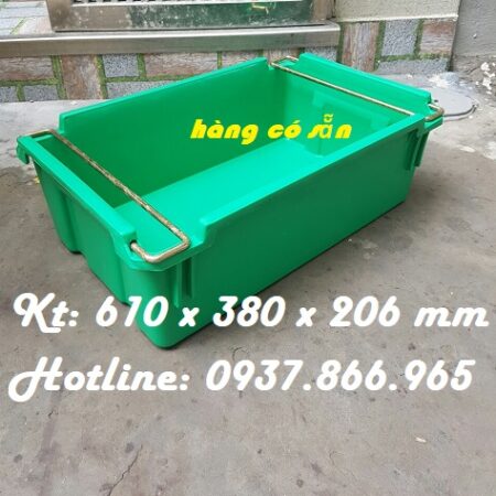 Thùng nhựa a2, khay nhựa bít có quai sắt 2 bên, thùng đặc cơ khí, khay nhựa Thùng nhựa a2, khay nhựa bít có quai sắt 2 bên, thùng đặc cơ khí, khay nhựa