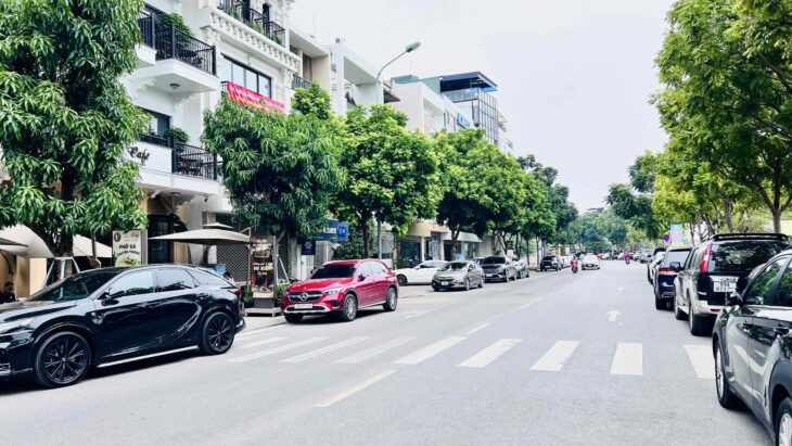 bán nhà Lâm Hạ- bệnh viện Tâm Anh, 90m x 4 tầng, mặt tiền 6m, phân lô, vỉa hè, ôtô tránh