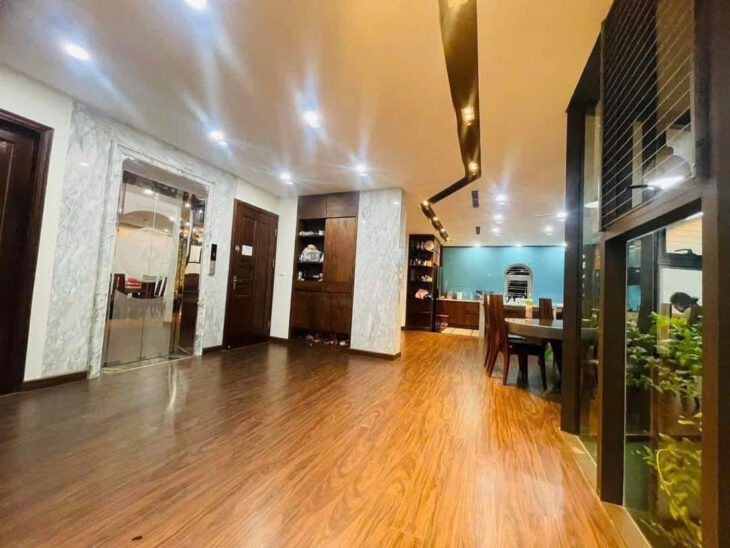 BÁN BIỆT THỰ LOUIS CITY ĐẠI MỖ – 218M² x 5T THANG MÁY – MT 10M – FULL NỘI THẤT – KINH DOANH – GIÁ