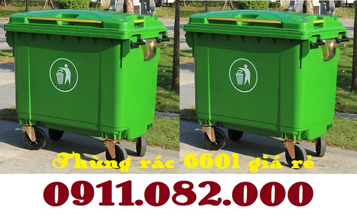 Thùng rác 120 lít, thùng rác 240 lít, thùng rác 660 lít được công ty TNHH Phan Khánh Đăng nhập khẩu