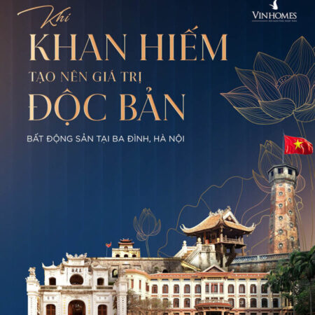 Tọa lạc vị trí kim cương – Sống trọn đỉnh cao tại Vinhomes Giảng Võ
