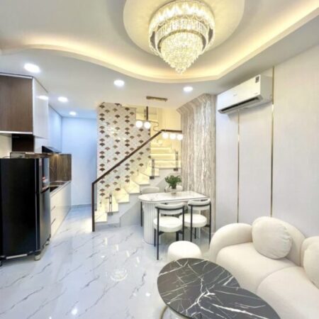SIÊU PHẨM HOÀNG SA QUẬN 3 FULL NỘI THẤT SANG XỊN MỊN – 3 TẦNG 2PN SD ~70M2 NGANG 3.6M SỔ A4 –