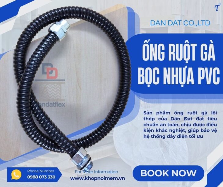 Ống ruột gà lõi thép/ Ống ruột gà lõi thép bọc nhựa/ Ống ruột gà lõi thép bọc PVC/ Ống luồn dây điện