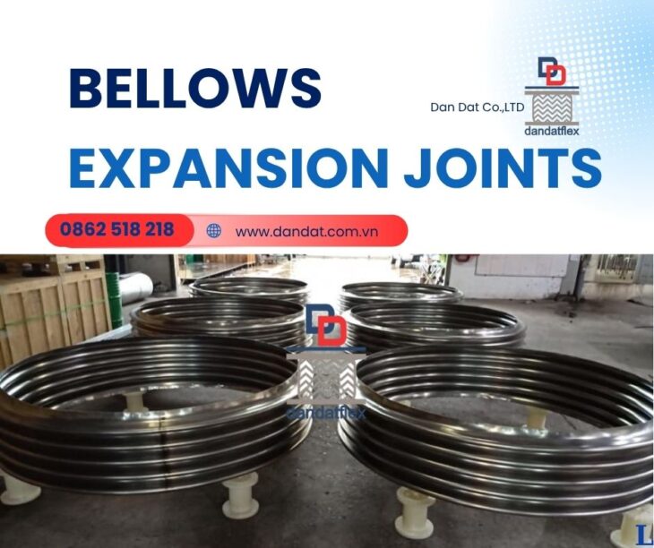 Metal Expansoin Joints, Ống bù trừ giãn nở, Khớp co giản inox, Khớp chống rung, Ống giản nở inox 304