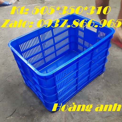 Sọt nhựa hở có đáy, sọt nhựa nguyên sinh, bán sọt hở có đáy đặc tại Hà Nội
