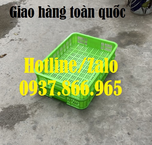 Sọt đựng rau củ trong siêu thị, sóng nhựa, bán sọt nhựa cao 10 toàn quốc