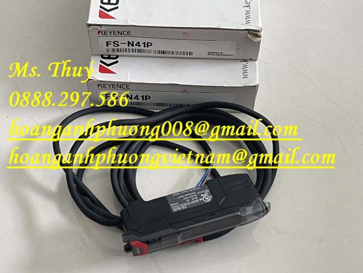 Keyence FS-N41P – Cảm biến quang sợi kỹ thuật số mạnh mẽ và linh hoạt