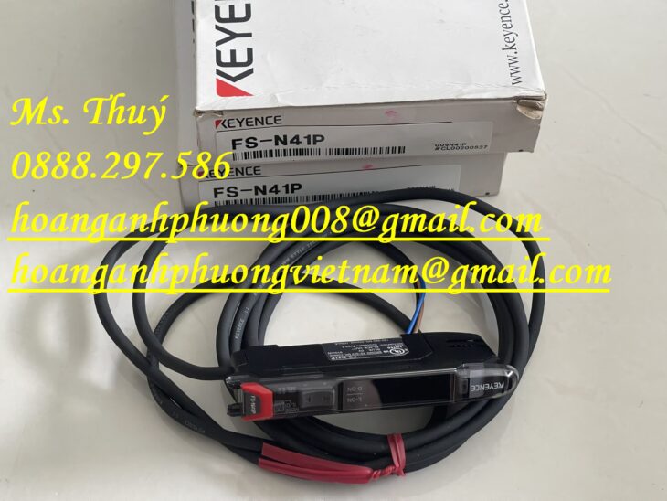 Keyence FS-N41P – Cảm biến quang sợi kỹ thuật số mạnh mẽ và linh hoạt
