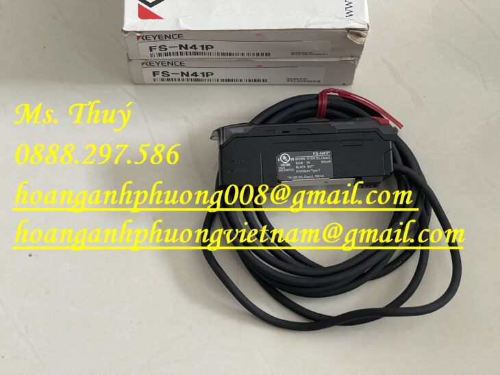Keyence FS-N41P – Cảm biến quang sợi kỹ thuật số mạnh mẽ và linh hoạt