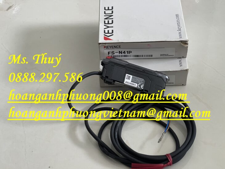 Keyence FS-N41P – Cảm biến quang sợi kỹ thuật số mạnh mẽ và linh hoạt