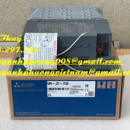 Chuẩn hàng nhập khẩu – Bộ điều khiển MR-JE-70B – Mới 100%