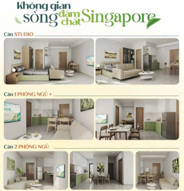 Căn hộ K‑Home New City – Chuẩn Singapore chỉ từ 778 triệu