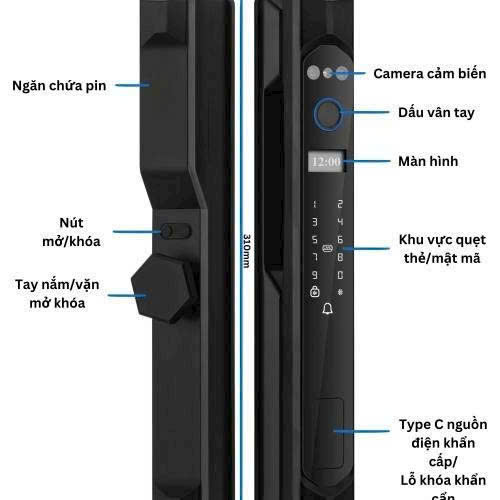 JIALOCK – Khóa Điện Tử KaiLis NHẬN DIỆN KHUÔN MẶT