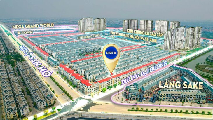SAN HÔ SH22-16 ĐẦU TƯ HỢP LÝ GẦN 13 TÒA CHUNG CƯ – CÔNG VIÊN BIỂN 4 MÙA