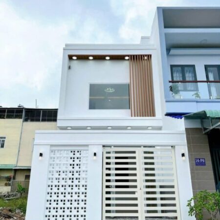 BÁN NHÀ ĐƯỜNG F6 KDC BÌNH NHỰT 12Ha8 CÁCH SIÊU THỊ AEON MAIL CHỈ VÀI BƯỚC CHÂN