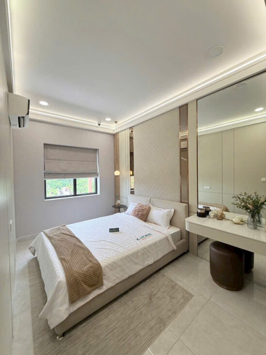 2 phòng ngủ, ban công rộng, thiết kế chuẩn Singapore